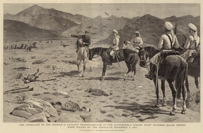 The Rebellion in the Soudan, a Cavalry Reconnaissance to the Battle-Field by Joseph Nash